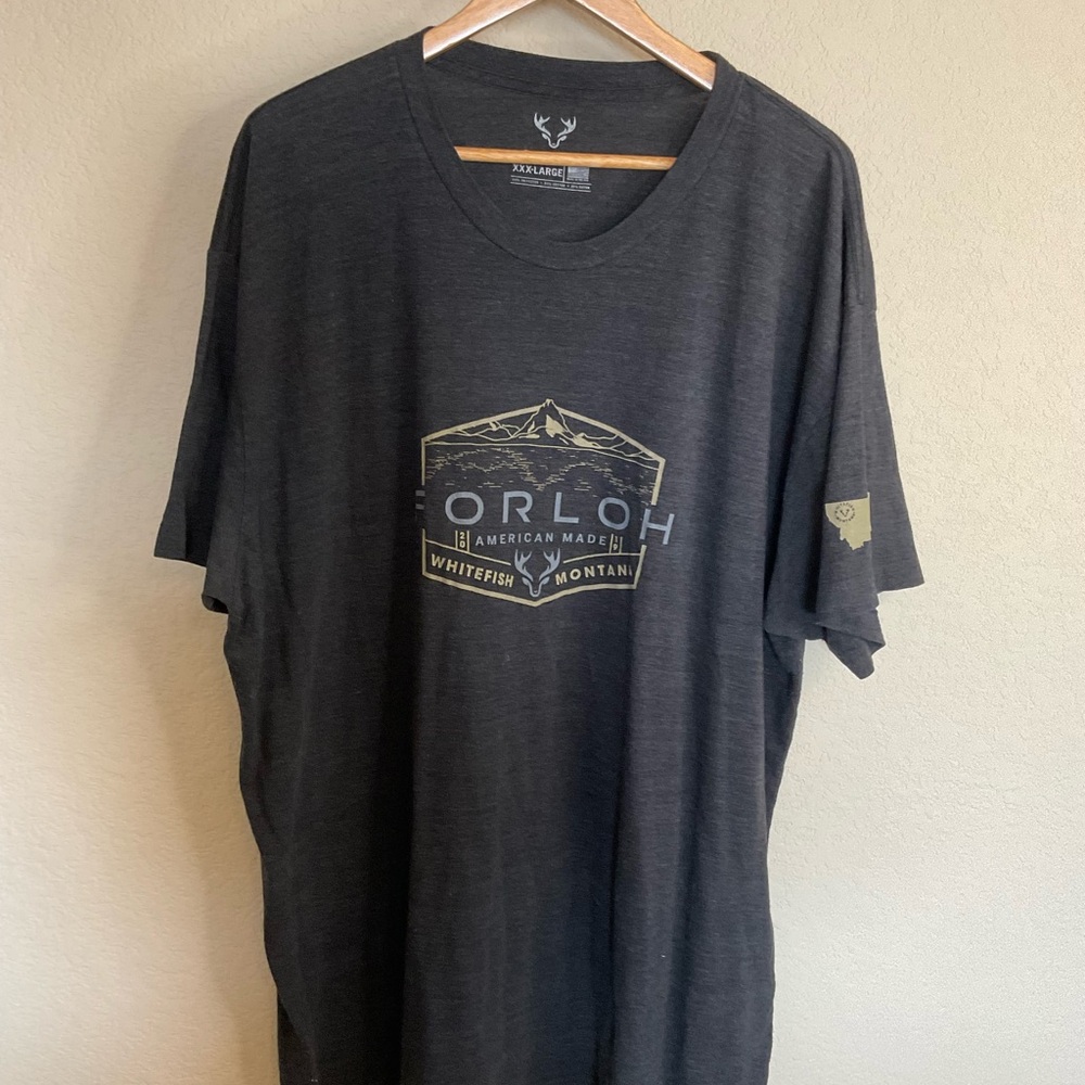Forloh Men's Black T-Shirt size XXXL